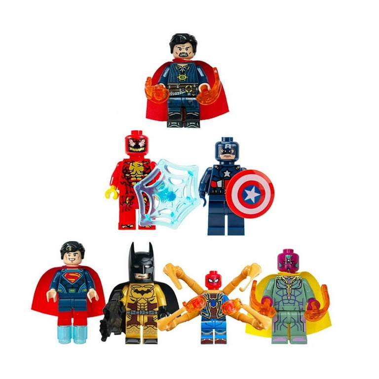 Lego Marvel Superheroes Hulk Thor Marvel Mini Superhero Blocks