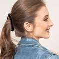 thumbnail image 4 of Fegute Double-Sided Banana Clip Plastic Hair Accessory Elegant Ponytail Hairstyle Tool Daily Commuting or Dating Stable Design Thin Shape Disposables, 4 of 5