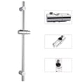 thumbnail image 5 of Adjustable Height Shower Head Holder For Slide Bar Rail Head Bracket Holder Handheld Showerhead Holder 360 Degree Rotation Sprayer Bracket Polished Chrome, 5 of 8