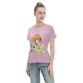 thumbnail image 4 of Women's Basic Short Sleeve T-Shirt Cardinal Girl Sakura, 4 of 6