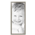 thumbnail image 2 of ArtToFrames 17" x 40" Silver Picture Frame, 17x40 inch Silver MDF Poster Frame (WOM-4642),  Pack, 2 of 8