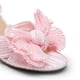 thumbnail image 2 of Sandalias de tacón DREAM PAIRS para mujer en satén rosa con lazo y tacón de 7,5 cm, 2 of 7