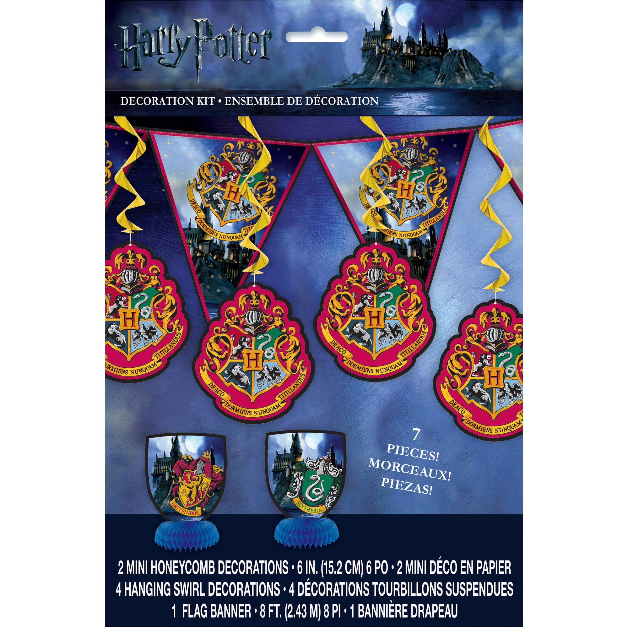 Unique Industries Harry Potter Birthday Party Supplies Pack for 8