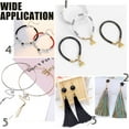 thumbnail image 6 of 32pcs 4 Sizes Silver Barrel End Caps Stainless Steel Cord Ends End Caps Terminators Cord Finding for Leather Cord Bracelets Jewelry Making 3/4/5/6mm Inner, 6 of 6