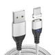 thumbnail image 2 of Línea de cable de carga magnética Micro USB Tipo C Reemplazo del adaptador de cargador rápido con imán de 8 pines para iPhone / iPad / Xiaomi / Huawei / Samsung kenally DZ5596-10B, 2 of 2