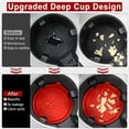 thumbnail image 6 of SINGARO Car Cup Holder Coaster, Silicone Cup Holder Insert, Universal Non-Slip Cup Holders, Car Accessories Interior for Women and Man Interior Sets 4 Pack Black, 6 of 10