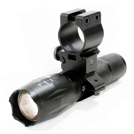 1000 Lumen Bright CREE LED Flashlight For Hunting Weapon (Best Weapon Light For Shotgun)