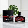 thumbnail image 6 of Black is Black Superior by Nu Parfumes, 3.4 oz EDT Spray for Men, 6 of 6