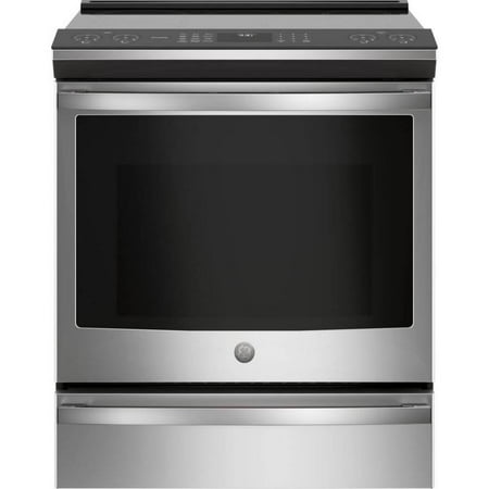 Ge Profile Phs930 30" Wide 5.3 Cu. Ft. Slide-In Electric Range - Stainless Steel