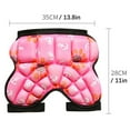 thumbnail image 3 of Kids Butt Hip Protection Shorts Children Butt Hip Pad Kids Butt Hip Protection Shorts Adjustable Children Butt Pad Pants  For Ski Skate Snowboard Roller Skating, 3 of 8
