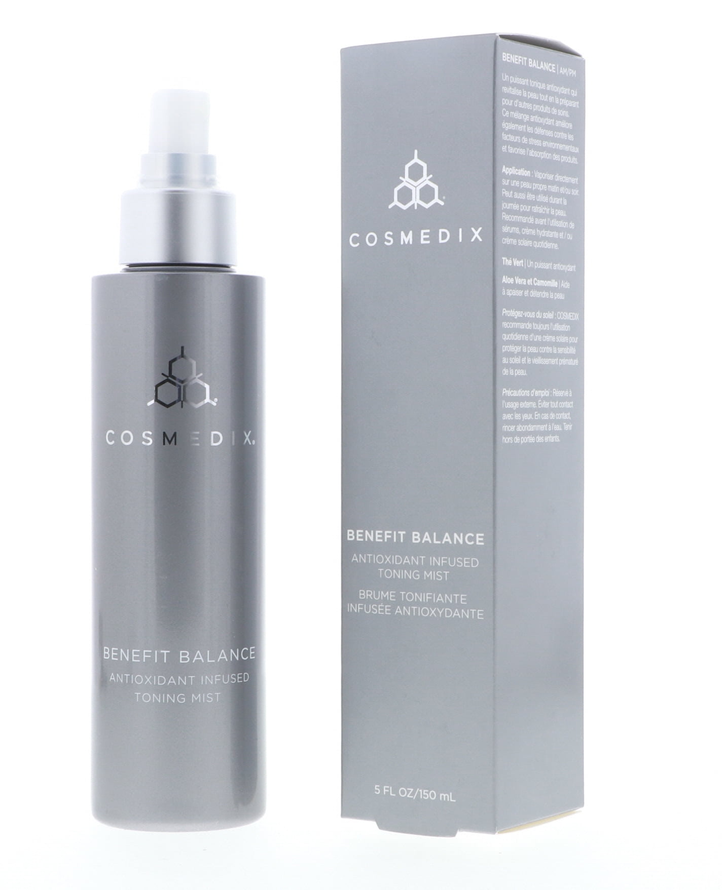 CosMedix Benefit Balance Antioxidant Infused Toning Mist, 5 oz