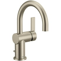 Moen 6221 Cia 1.2 GPM Single Hole Bathroom Faucet - Nickel