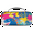 Blue, variant on Herdesigns Colorful Rainbow Dinosaur Carrying Case for Nintendo Switch 2 with 20 Game Card Slots, Portable Travel Carry Case for Accessories and Console