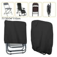thumbnail image 1 of Heavy Duty Folding Chair Cover 210D Oxford Cloth for Weather Protection, 1 of 9