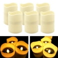 thumbnail image 3 of Bangcool 6PCS LED Tea Light Waterproof Long Lasting Flickering Electric Tealight Candle, 3 of 10