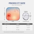 thumbnail image 3 of Gaeub The Sunset of Dandelion Foldable Auto Sun Blocker Visor, Sunshade for Car Front Window, Keeps Your Vehicle Cool - Small, 3 of 7