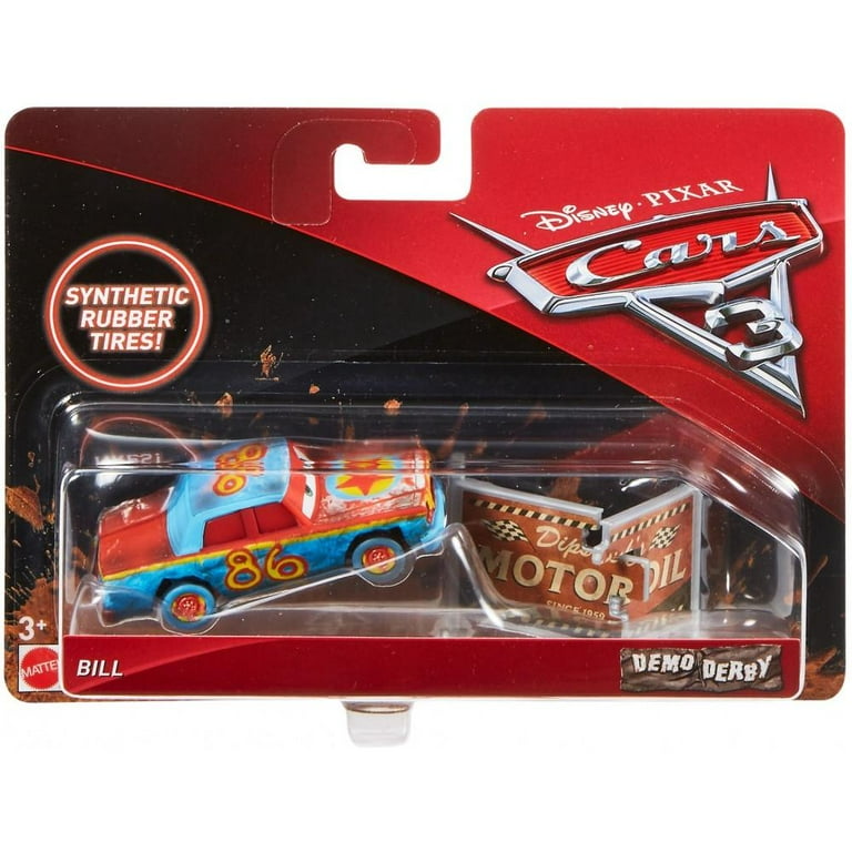 Disney/Pixar Cars 3 Crazy 8 Die-cast Bill with Accessory - Walmart.com