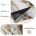 thumbnail image 6 of Marble Grey White Area Rug 6x9 FT, Non Slip Living Room Throw Carpet, Abstract Cracked Crystal Gold Lines Washable Soft Large Floor Carpet Non-Shedding Rug for Bedroom Dining Room Play Room, 6 of 9