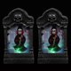thumbnail image 2 of Decorative Tombstone Lantern Halloween Light 2Pcs for Party Decor, 2 of 4