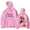 pink, variant on Young Royals Merch Movie Hoodie Sweatshirt New Logo Women/Men Cosplay Hooded Longsleeve