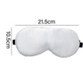 thumbnail image 2 of Silk Sleep Mask Eye Mask Blindfold with Double Layer Silk Filling and Elastic Strap for Full Night's Sleep, Travel and Nap, Soft Eye Cover Eyeshade, 2 of 4