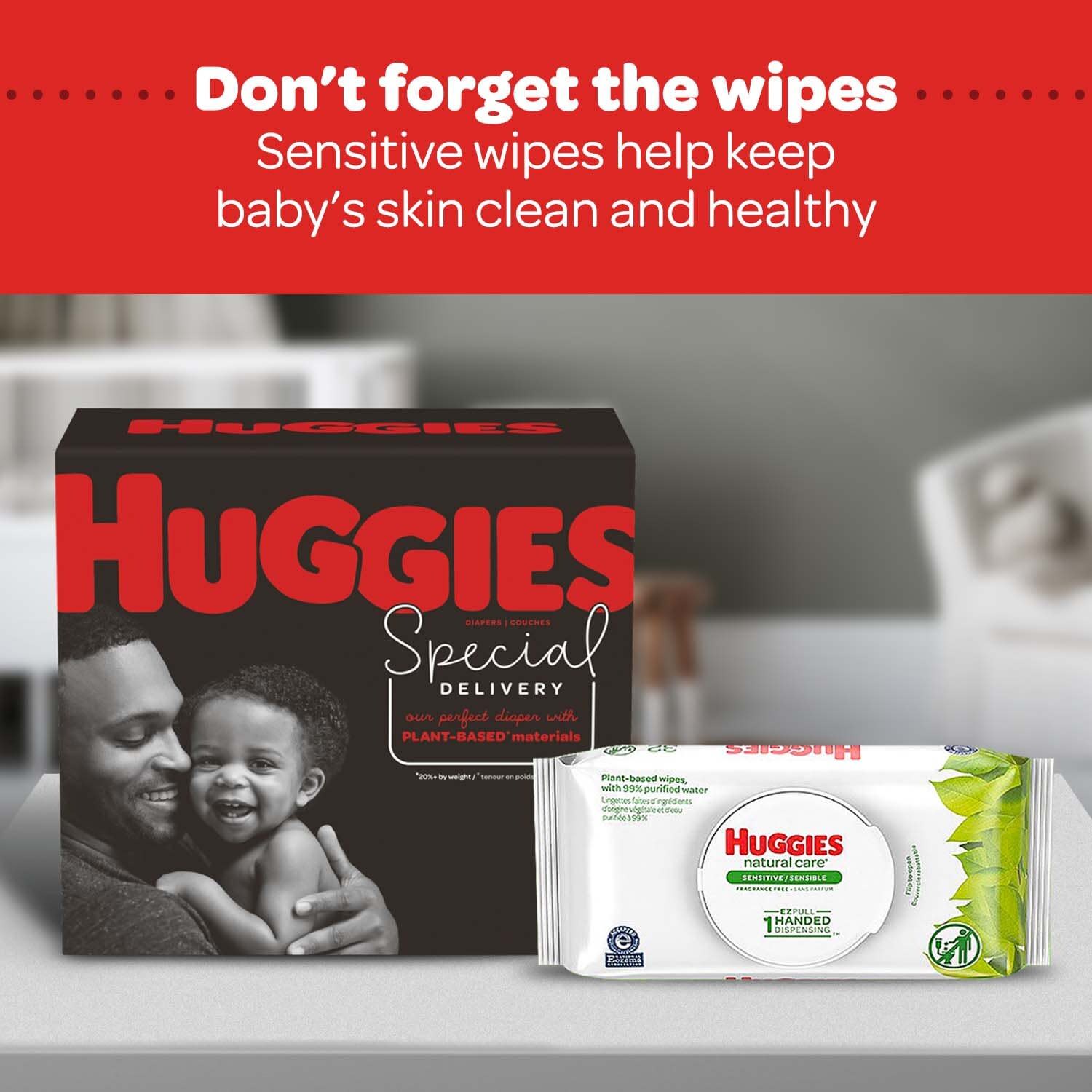 Huggies Special Delivery Hypoallergenic Newborn Baby Diapers, 76 Ct - image 4 of 10
