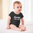 thumbnail image 3 of Aunties New Man - Baby Clothes - Funny Newborn Bodysuit Outfits for Boys Black-style 9months, 3 of 7