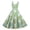 Light Green, variant on Womens Easter Cold Shoulder Dress Punk Retro Bunny Print A-Line Party Dress Spring Holiday Dresses for Women 2026, Complexion, M