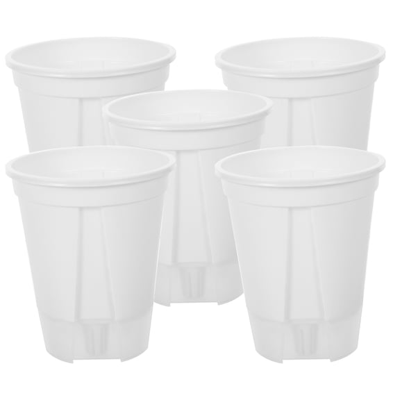 FOMIYES 5Pcs Self Watering Plant Pots Automatic Watering Planter for Indoor Flower Plants