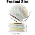 thumbnail image 4 of 2 Pcs Womens Winter Hats Scarf Set Gradient Color Hat Thickened Warm Ear Cold Knitted Hat Two Piece Set, 4 of 5