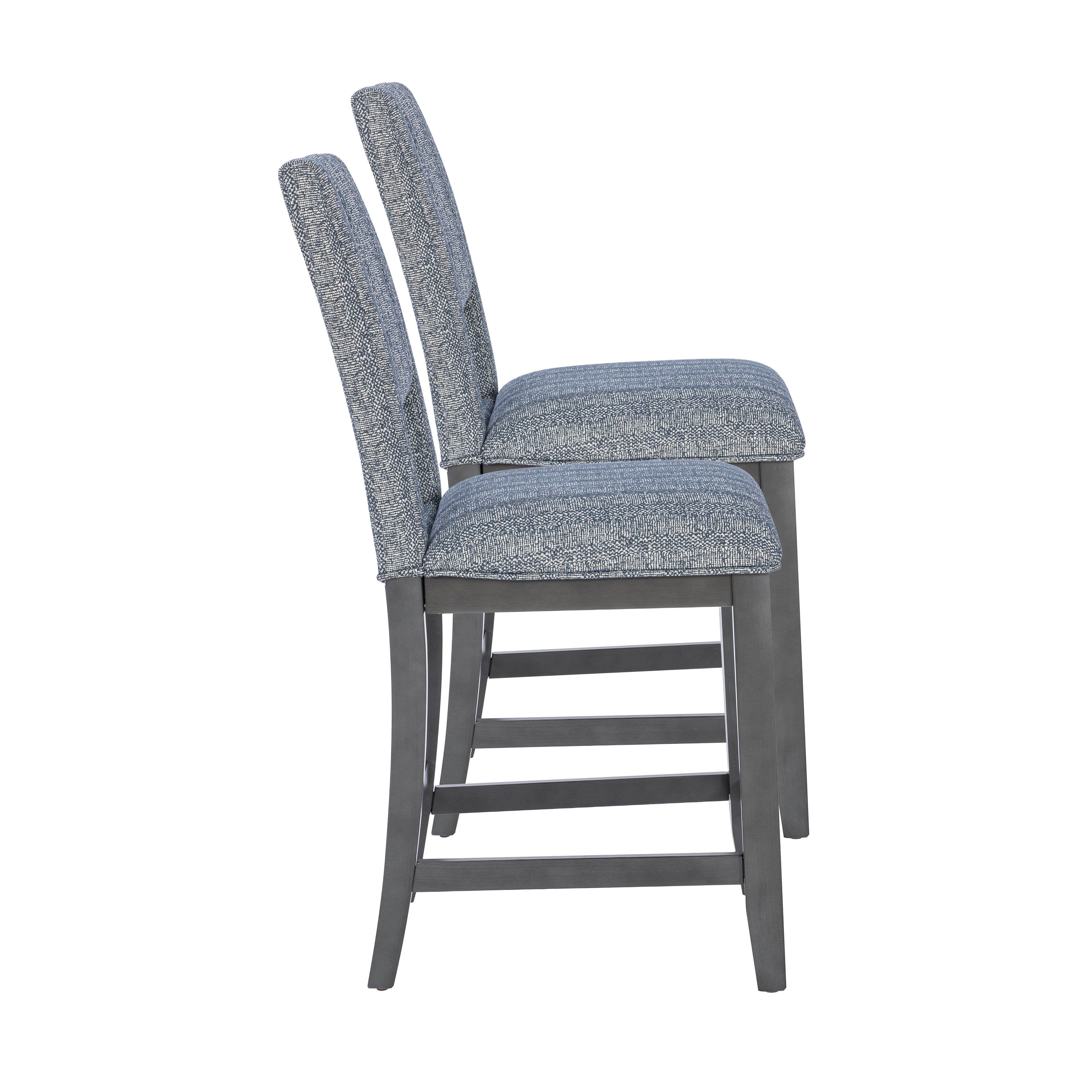 Powell Rankin 25" Indoor Counter Stool, set of 2, Charcoal