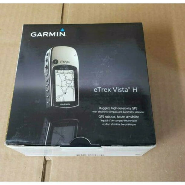 Garmin eTrex Vista H Handheld GPS Rugged HighSensitivity GPS Camping