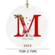 thumbnail image 3 of Decoraciones de Halloween, adornos de Halloween, colgante de decoración para árbol de Navidad, decoración navideña personalizada de 26 letras, decoración para árbol de Navidad, regalo de Navidad, ador, 3 of 3