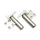 thumbnail image 3 of 2x Bisagras para tocador, bisagras ocultas, aleación de zinc, soporte ajustable de 90 degree, resistentes al desgaste, herrajes para muebles de alta resiste, 3 of 9