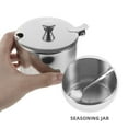 thumbnail image 5 of Hieromout Stainless Steel Sugar Bowl Set with Lid and Spoon, Magnetic Kitchen Counter Jars for Sugar, Ghee, Cream, Salt, Candy, Condiments, 5 of 10