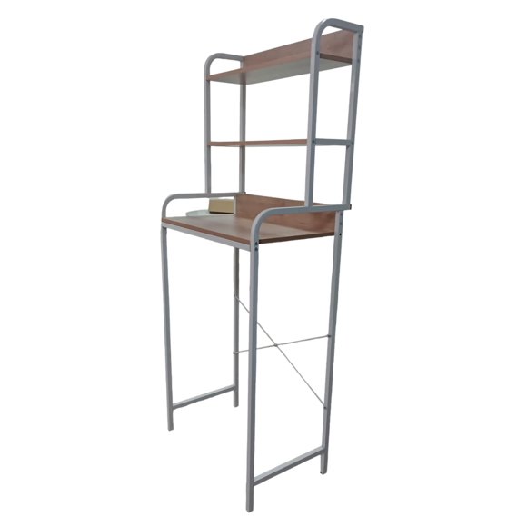 Mueble Organizador Para Lavadora Blanco Con Repisas