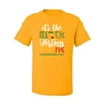 thumbnail image 2 of Wild Bobby It's The Black History For Me Black Pride Men Graphic Tee, Gold, XX-Large, 2 of 6