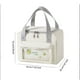 thumbnail image 2 of Injueey Bolsa de almuerzo portátil Aislamiento de poliéster Bolsas de alimentos Mantener frescos Contenedores de almacenamiento de picnic Tote con asa Almacenamiento y organización del hogar L Injueey HA066616-02, 2 of 6