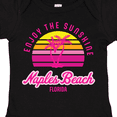 thumbnail image 4 of Inktastic Summer Enjoy the Sunshine Naples Beach Florida in Pink Boys or Girls Baby Bodysuit, 4 of 5