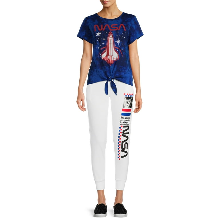NASA Juniors Rocket and Logo Joggers Walmart