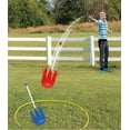 thumbnail image 5 of MD Sports 6 in 1 Backyard Game Combo Set, Volleyball, Badminton, Flying Disc, Lawn Dart, Horseshoes, Bottle Strike, 5 of 9