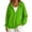18# Green, variant on Oversized Zip Up Hoodie For Women Casual Long Sleeve With Pockets Sweatshirts Fall Winter Track Jackets