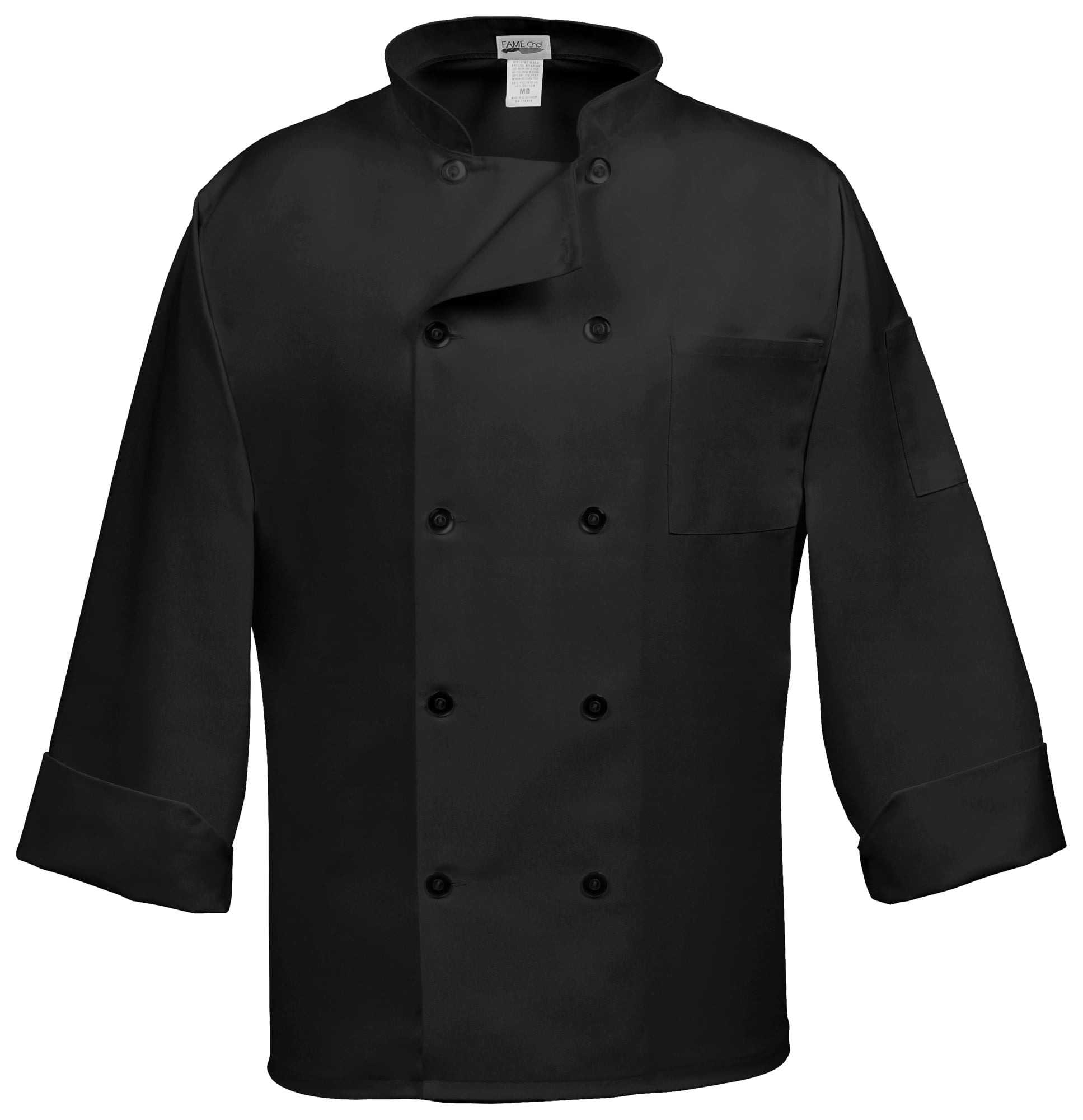Chef Code Womens Classic Chef Coat Long Sleeve Chef Jackets CC115 