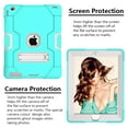 thumbnail image 5 of iPad 2 Case,iPad 3 Case,iPad 4 Case, Allytech Three Layer Shockproof Armor Defender Protective Case Cover with Kickstand for iPad 2nd Gen / iPad 3rd Gen / iPad 4th Generation (Aqua/Gray), 5 of 8
