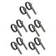 thumbnail image 3 of Speravity Cinta métrica de tamaño de anillo de EE. UU. 1-17 con lupa, tienda de joyería para el hogar, herramienta de tamaño de TPU portátil Type5 NO5, 3 of 6