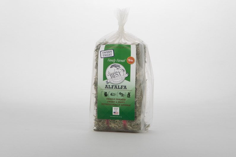 Photo 1 of Grandpa's Best Alfalfa Hay Small Pet Sweet Treat, 5-lb mini bale