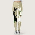 thumbnail image 1 of MKLEKYY Ropa deportiva para mujer, leggings de compresión con estampado digital 3D de brujas navideñas para yoga, correr, gimnasio, fitness, 1 of 3