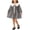 Black, variant on StSilkitty Dress for Girls Plaid Cotton Long Sleeve Collared Bowknot A-Line Dresses Fall Lightweight Casual Outfits