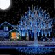 thumbnail image 4 of Luces de lluvia, luces LED de lluvia de meteoritos Aukora, luces de Navidad para exteriores de 12 pulgadas y 8 tubos, luces de nieve con carámbanos para Navidad, Halloween, fiestas y vacaciones, 4 of 4