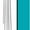 Teal, variant on Solid Teal Outdoor Rectangle Feather Banner Flag Sign with Pole Kit and Ground Spike
